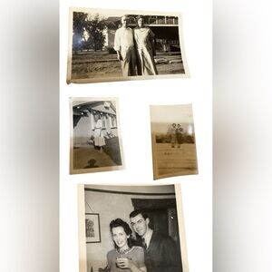 Vintage Black & White photographs set of 4. Couples.‎ Washington DC